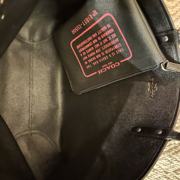 NWT! Coach 4 piece Graffiti tote set FIRM - Picture 9 of 11